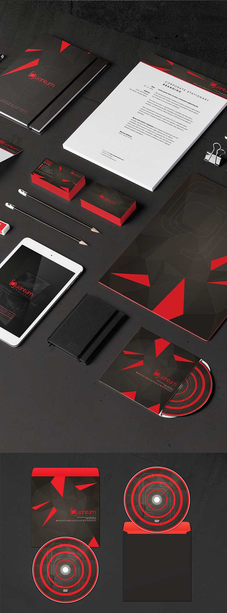 Quantum the leap branding品牌VI設(shè)計(jì)作品