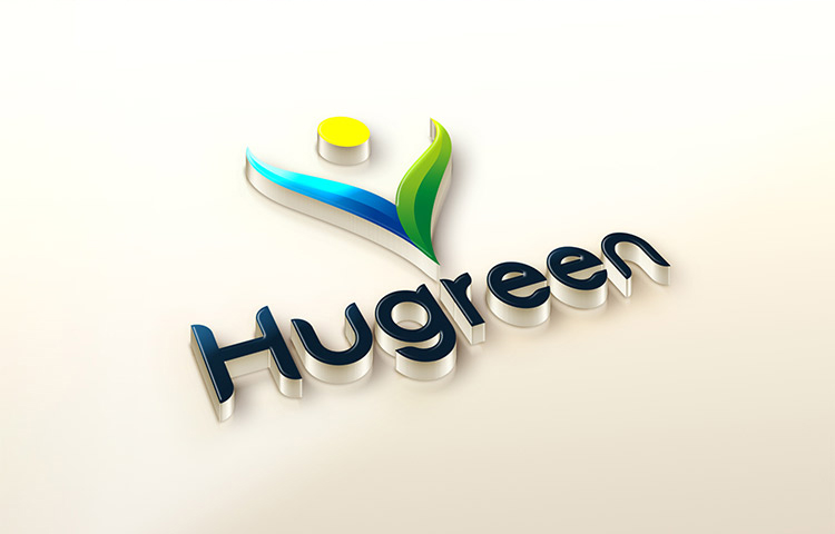 HUGREEN logo設(shè)計,HUGREENlogo設(shè)計案例,HUGREEN 標(biāo)志設(shè)計案例