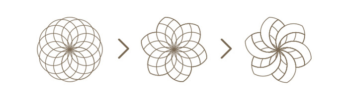 如何運用布爾運算進行l(wèi)ogo設(shè)計,布爾運算切割logo,布爾運算logo設(shè)計案例